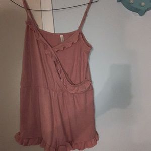 Pink Cozy Romper